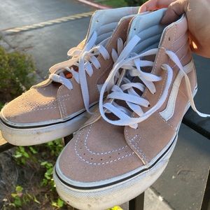 Pink High Top Vans